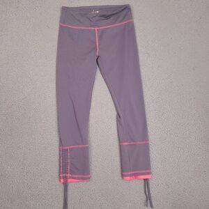 Tarea by Rue 21 Capri Leggings Womens‎ Small Gray Activewear Yoga Performance